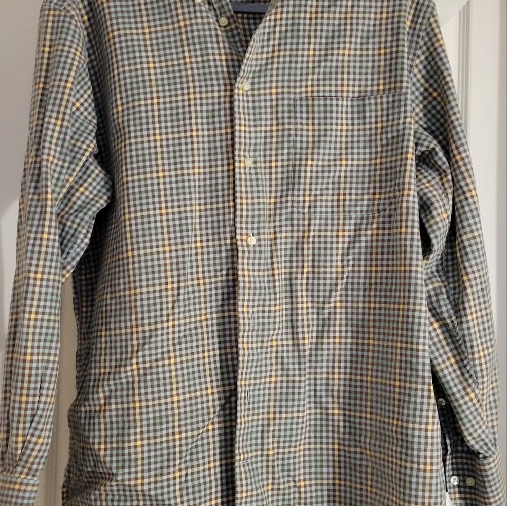 Men's Peter Millar Button Up Size M